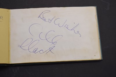 Lot 259 - The Beatles Interest - Autograph book bearing autograph signatures