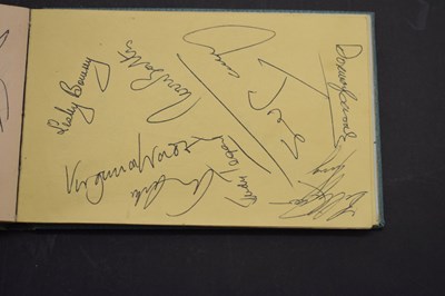 Lot 259 - The Beatles Interest - Autograph book bearing autograph signatures