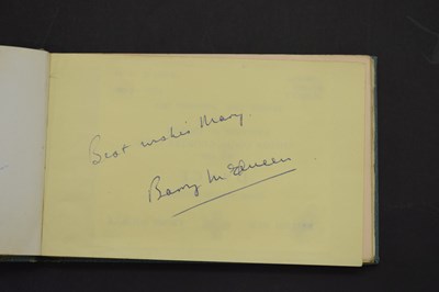 Lot 259 - The Beatles Interest - Autograph book bearing autograph signatures