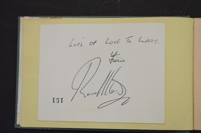 Lot 259 - The Beatles Interest - Autograph book bearing autograph signatures