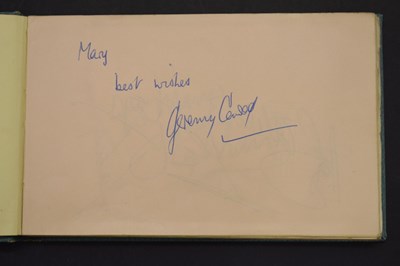 Lot 259 - The Beatles Interest - Autograph book bearing autograph signatures