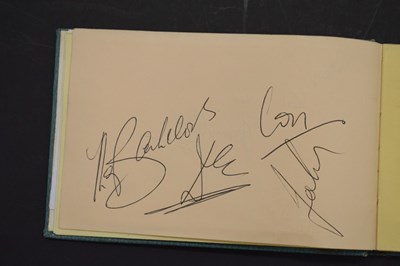 Lot 259 - The Beatles Interest - Autograph book bearing autograph signatures