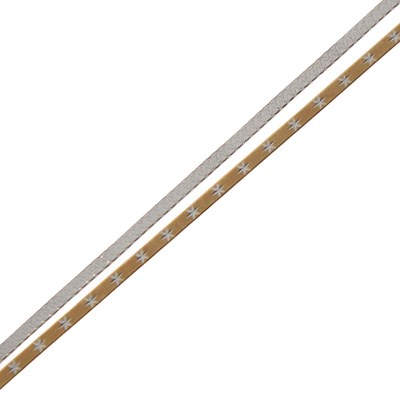 Lot 101 - 9ct yellow and white gold two-strand herringbone necklace (a/f)
