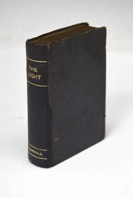 Lot 255 - Dunhill 1930 / 1940s novelty 'The BOOK' or 'THE LIGHT' table lighter