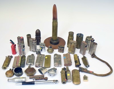 Lot 408 - Collection of vintage lighters