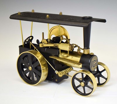 Lot 510 - Wilesco - Live steam 'Traktor' (Tractor)