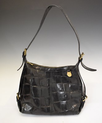 Lot 383 - Mulberry - Black Congo leather shoulder bag/handbag