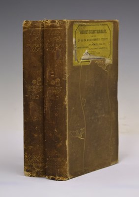 Lot 364 - Thomas Hardy, 'Tess of the d'Urbervilles, A Pure Woman', two volumes out of three, 1892