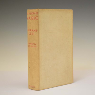 Lot 670 - Eliphas Levi [Alphonse Louis Constant], 'The History of Magic', third edition [1939]