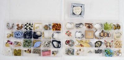 Lot 153 - Collection of costume jewellery and fashion watches