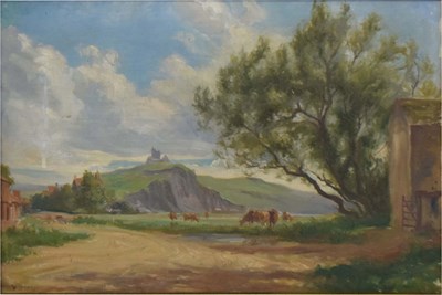 Lot 729 - Walter Morgan Skeens (1886-1969) - Oil on board - 'Uphill Morning'