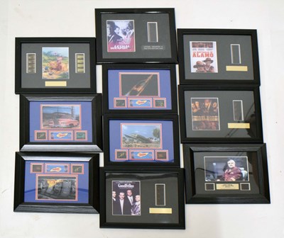 Lot 474 - Ten framed film cells