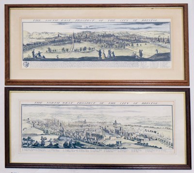 Lot 684 - After Samuel & Nathaniel Buck - The North West Prospect of the City of Bristol, plus companion