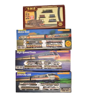Lot 528 - Hornby Railways - Three boxed 00 gauge railway trainsets