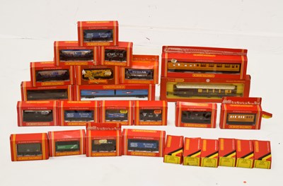 Lot 527 - Hornby - Collection of twenty-six boxed 00 gauge railway rolling stock