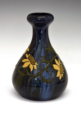 Lot 331 - Elton Ware (Clevedon) slipware pottery vase