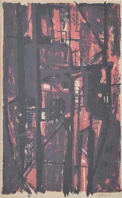 Lot 694 - D. B. Reed (20th century) - Abstract mixed media