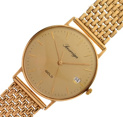 Lot 131 - Sovereign - 9ct gold bracelet watch