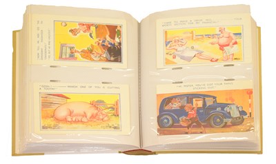 Lot 353 - Album of 20th century comedy postcards