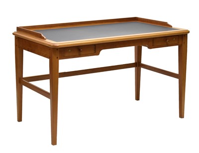 Lot 481 - Danish cherrywood desk, circa 2000