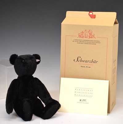 Lot 535 - Steiff - Limited edition 'Schwarzbar' teddy bear