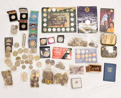 Lot 345 - Collection of GB, World and Fantasy coins