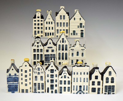 Lot 620 - Sixteen Dutch KLM airways 'Old Dutch Houses'