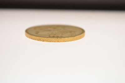 Lot 180 - Queen Victoria £5 gold coin (Quintuple sovereign), 1887