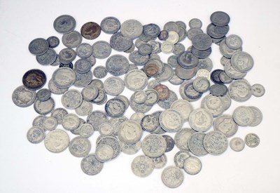Lot 324 - Large collection of silver GB coinage, 1920 to 1947