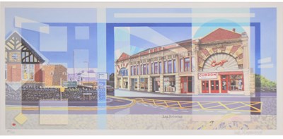 Lot 738 - Les Matthews (b.1946) - Limited edition print - Old Church Road, Clevedon