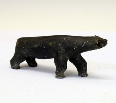 Lot 187 - Canadian Inuit soapstone Polar Bear