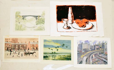 Lot 743 - Five signed limited edition prints