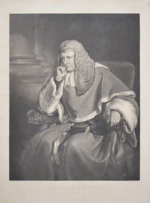 Lot 683 - After Francis Grant, R.A. and George Raphael Ward (late 19th century) - Engraving - 'The Hon'ble Sir W. Erle'