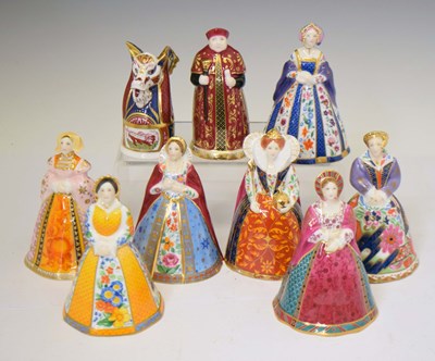 Lot 598 - Royal Worcester - Nine Connoisseur Collection