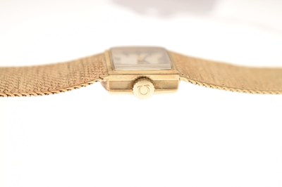 Lot 127 - Omega - Lady's 1960s 9ct gold bracelet watch