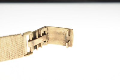 Lot 127 - Omega - Lady's 1960s 9ct gold bracelet watch