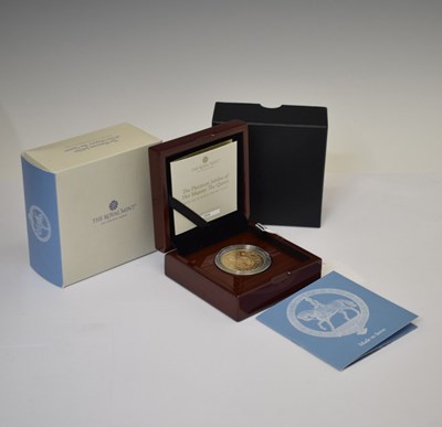 Lot 186 - Elizabeth II gold proof £5 coin, 2022, commemorating the Platinum Jubilee
