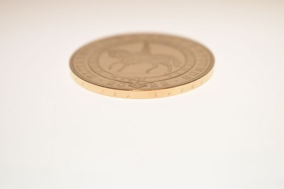 Lot 186 - Elizabeth II gold proof £5 coin, 2022, commemorating the Platinum Jubilee