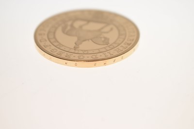 Lot 186 - Elizabeth II gold proof £5 coin, 2022, commemorating the Platinum Jubilee