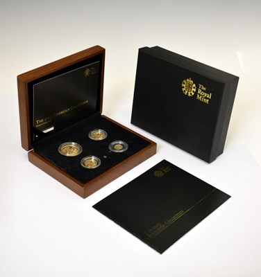 Lot 189 - Elizabeth II gold proof four-coin Sovereign Collection set, 2013