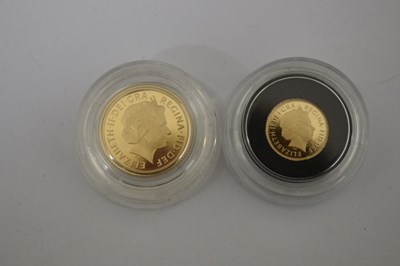 Lot 189 - Elizabeth II gold proof four-coin Sovereign Collection set, 2013