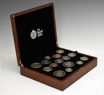 Lot 339 - Elizabeth II - Royal Mint premium proof coin year set, 2014