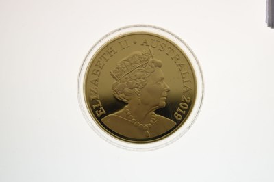Lot 218 - Royal Australian Mint - Elizabeth II $200 gold proof 2oz coin, 2019