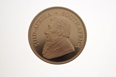 Lot 217 - South African 2oz fyngoud / fine gold Krugerrand, 2019