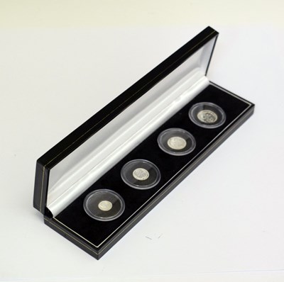 Lot 309 - Edward VIII silver Maundy money set, 1936