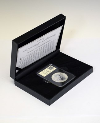 Lot 294 - Elizabeth II 1oz silver Britannia, 2021