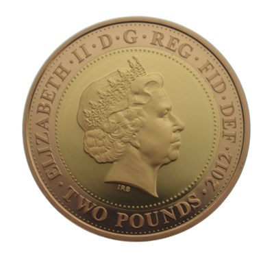 Lot 192 - Elizabeth II gold proof £2 coin, 2016