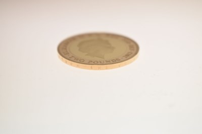 Lot 192 - Elizabeth II gold proof £2 coin, 2016
