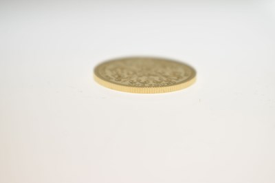 Lot 190 - Bailiwick of Guernsey - Elizabeth II gold proof £1 coin, 2017