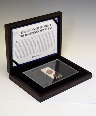 Lot 307 - Elizabeth II 'The 30th Anniversary of the Halfpenny Silver Bar'